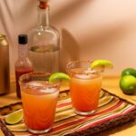 Spicy michelada beverage composition